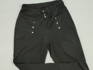 legginsy dla puszystej: Spodnie materiałowe damskie, rozmiar S — 1