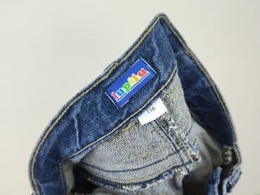 mango spodnie w paski: Spodnie jeansowe, Lupilu, 5-6 lat, 116, stan - Bardzo dobry — 4