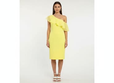 żółte sukienki wieczorowe: Sukienka damska, rozmiar L — 1