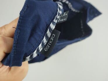 granatowe chinosy damskie: Esmara, Spodnie materiałowe damskie, rozmiar XS — 4