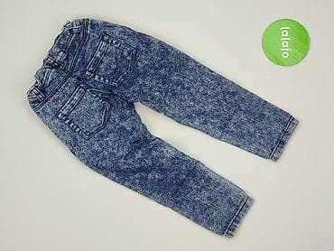 dresy croop: Spodnie jeansowe, DenimCo, 3-4 lat, 104, stan - Idealny — 3