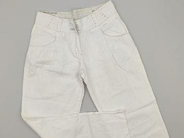 Material trousers for women, size S