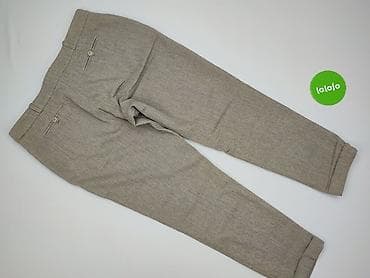 tanie ramoneski: Spodnie materiałowe damskie, rozmiar XL — 3