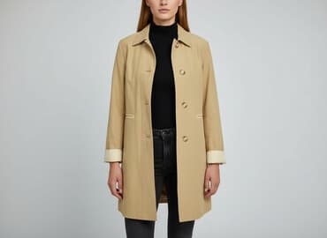 kurtki zimowe damskie c a: Płaszcz damski, rozmiar L — 8