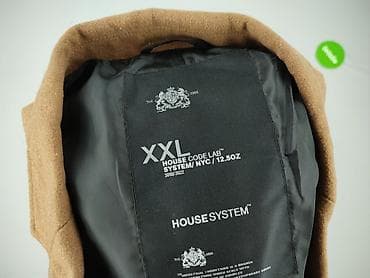 sweter vila: Męski płaszcz House System – kolor karmelowy/camel, rozmiar XXL. - — 4