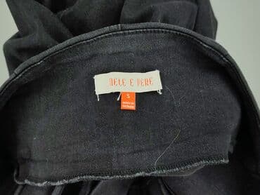 krótkie spodenki z wysokim stanem czarne: Szorty damskie, rozmiar S — 5