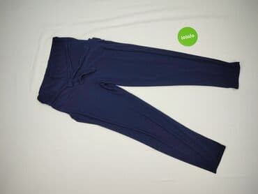 spodnie dresowe z lampasem: Spodnie materiałowe damskie, rozmiar L — 3