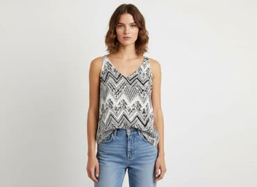 bluzka azteckie wzory: KappAhl, Bluzka damska, rozmiar XS — 7