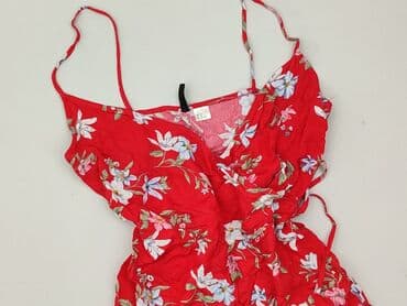 krótka czerwona sukienki na wesele: H&M, Sukienka damska, rozmiar M — 1