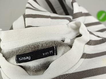 sinsay biale dresy: Sinsay, Bluza damska
, rozmiar M — 5