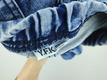 szal ozdobny do sukienki: Spodnie jeansowe, Y.F.K., 14 lat, 158/164, stan - Bardzo dobry — 5