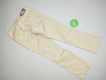 jeans straight: Spodnie materiałowe damskie, rozmiar M — 3