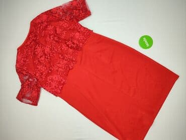 czerwona obcisła sukienki na wesele: Sukienka damska, rozmiar 5XL — 3