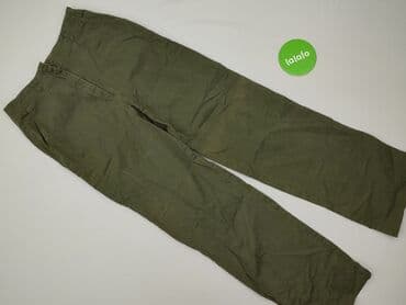 oliwkowe buty: Spodnie materiałowe damskie, rozmiar S — 2