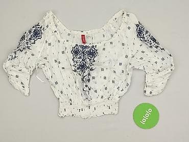 biale: H&M Divided, Bluzka damska, rozmiar 2XS — 2