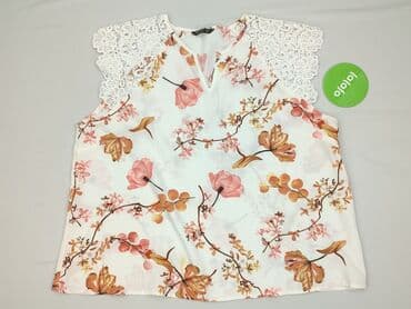 bluzki dopasowane eleganckie: Shein Curve, Bluzka damska, 2XL — 2