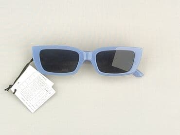 paski do sukienki srebrne: Glasses, Sunglasses, Rectangular design, condition - Perfect — 1