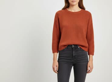 apricot sweter: Amisu, Sweter damski, rozmiar S — 6