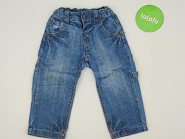 custom koszulki: Spodnie jeansowe, 12-18 miesięcy, stan - Bardzo dobry — 2