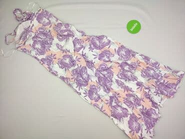 liliowa sukienka plus size: Sukienka damska, rozmiar L — 3