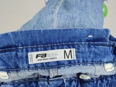 krótkie spodenki z wysokim stanem: FB Sister, Szorty damskie, rozmiar M — 4