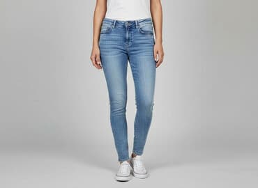 buty oleksy mokasyny: ONLY, Jeansy damskie, rozmiar S — 7