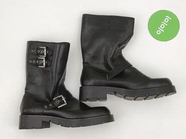 buty zara wyprzedaż: Zara, Botki damskie, rozmiar 40 — 4