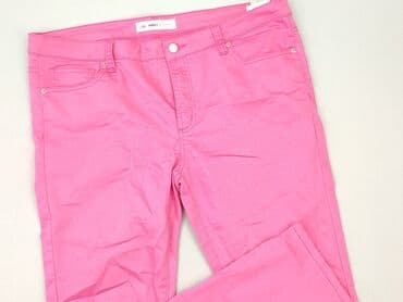 dżinsy w róże: Jeansy damskie, rozmiar XL — 1