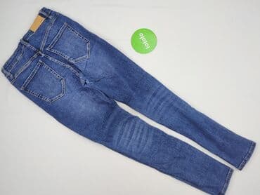 top srebrny zara: Zara, Jeansy damskie, rozmiar M — 3