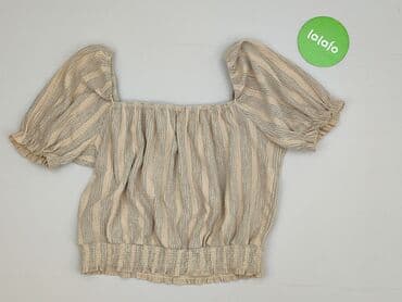 sweter z bufiastymi rękawami: Top damski, S — 2