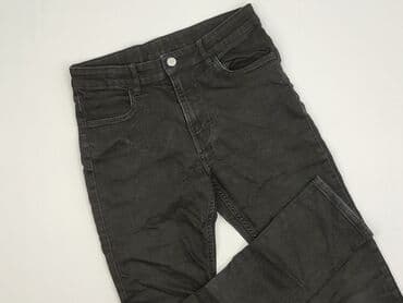 baggy jeans 164 cm: Spodnie jeansowe, H&M, 14 lat, 164, stan - Bardzo dobry — 1