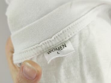 białe podkoszulki damskie z długim rękawem: Women`s T-shirt, size L — 4