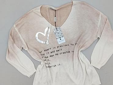 sweter dekolt serce: Unisono, Sweter damski, rozmiar One size — 1