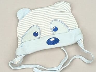 ubranka dla niemowląt c a: Cap, 3-6 months, condition - Good — 1