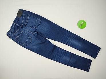 bluzy m: Spodnie jeansowe, H&M, 14 lat, 164, stan - Bardzo dobry — 3