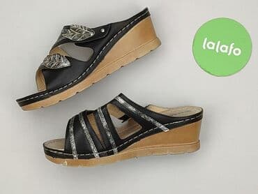 sandały carini: Klapki damskie, 41 — 3