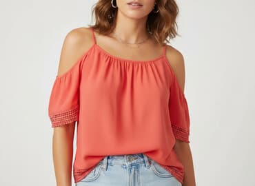 bluzki z odkrytymi ramionami mohito: Bluzka damska, rozmiar M — 8