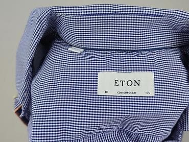 smog basic regular fit: Eton, Koszulа dla mężczyzn, rozmiar L — 4