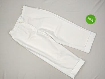 biale ubrania: Spodnie materiałowe damskie, rozmiar S — 3