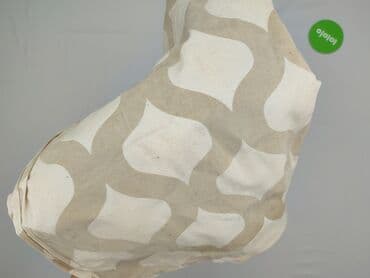 Home Decor: Beżowa tkanina z beżowo-kremowym wzorem geometrycznym. Materiał — 3