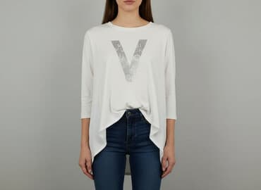 koszulki z długim rękawem damskie karl lagerfeld: New Collection, Футболка жіноча, розмір M — 1