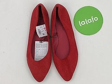 baleriny fuksja ccc: Sinsay, Balerinki damskie, rozmiar 38 — 3