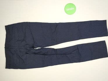 jeansy damskie podarte: Material trousers for women, size M (EU 38) — 3