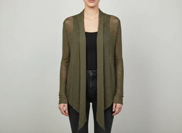 zielona kurtka zara: Zara, Kardigan damski, rozmiar S — 6