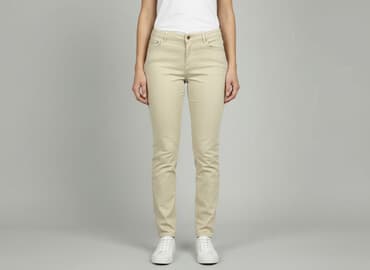 cekinowe spodnie h m: H&M, Jeansy damskie, rozmiar S — 7