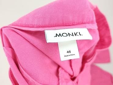 amisu spodnie: Monki, Spodnie materiałowe damskie, rozmiar 3XL — 4