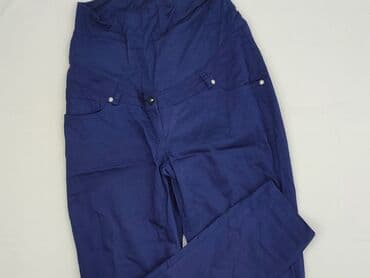 czarne legginsy ciążowe: Happymum, Spodnie materiałowe damskie, rozmiar M — 2