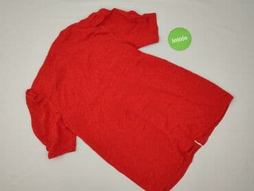 czerwona sukienki midi: Sukienka damska, rozmiar L — 4