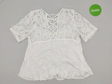 damska bluzka zapinana z tyłu krzyżówka: Bluzka damska, rozmiar S — 3