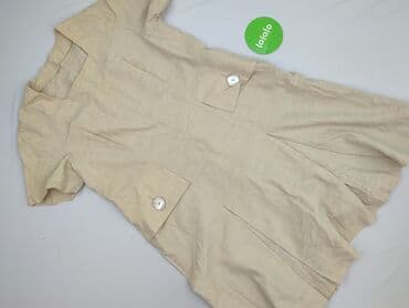 sukienki beżowa midi: Sukienka damska, rozmiar M — 4